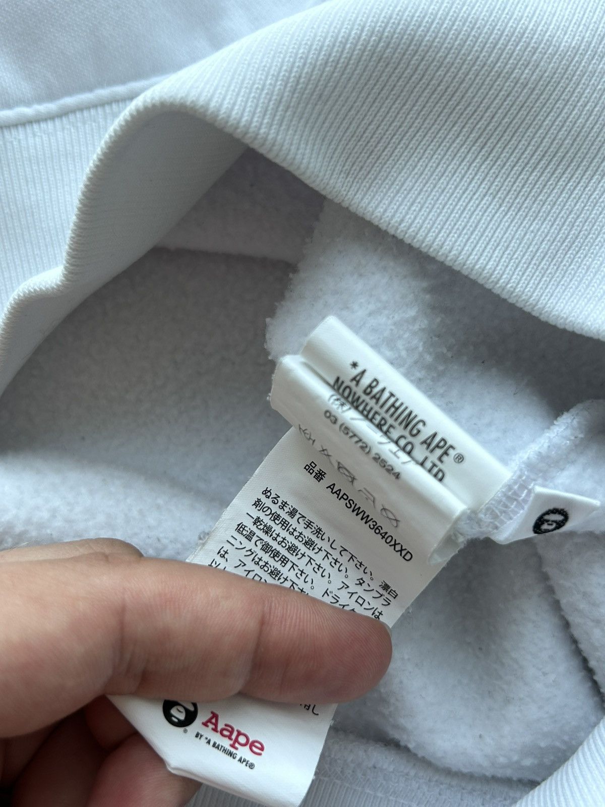 Aape Vintage sweatshirt a bathing ape aape big logo Size US XS / EU 42 / 0 - 17 Thumbnail