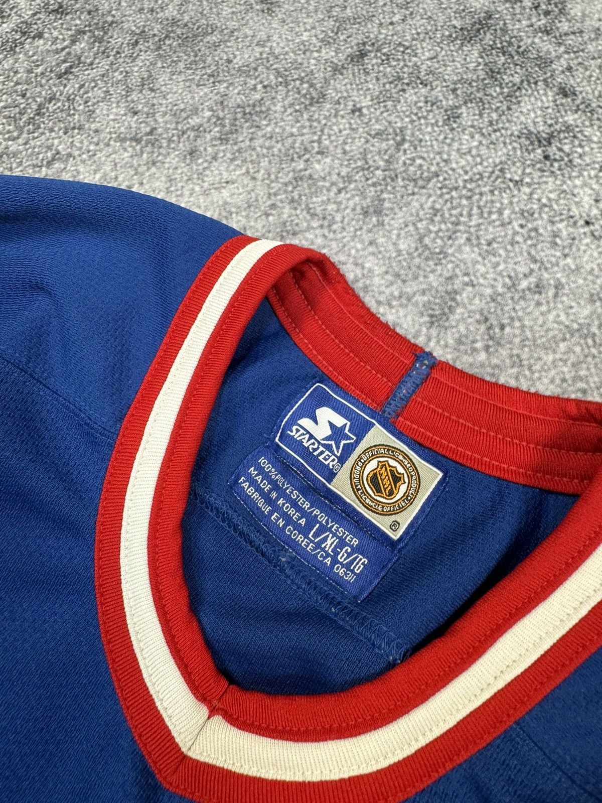 NHL Vintage Starter 99 Gretzky Rangers Hockey Jersey NHL USA L Size US L / EU 52-54 / 3 - 5 Thumbnail