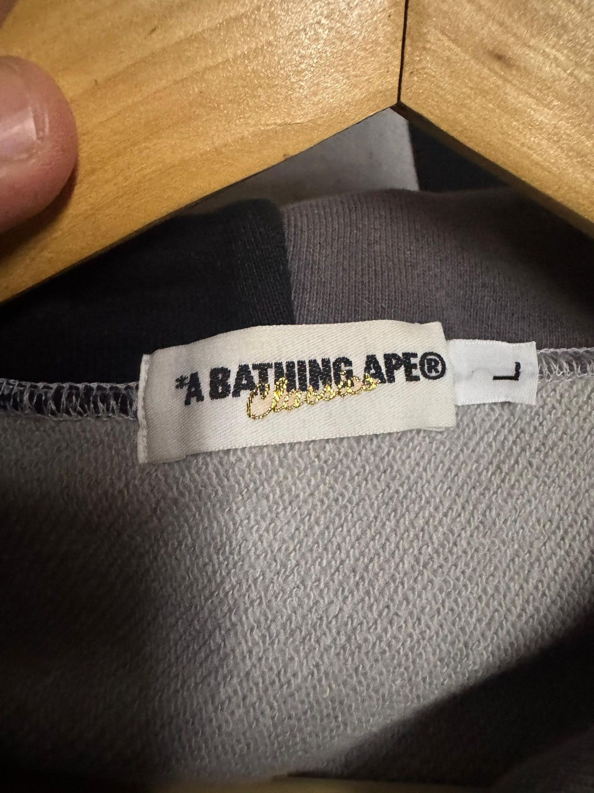 Bape A Bathing Ape Nigo Era Hoodies Zipper Made In Japan Size L Size US L / EU 52-54 / 3 - 12 Thumbnail