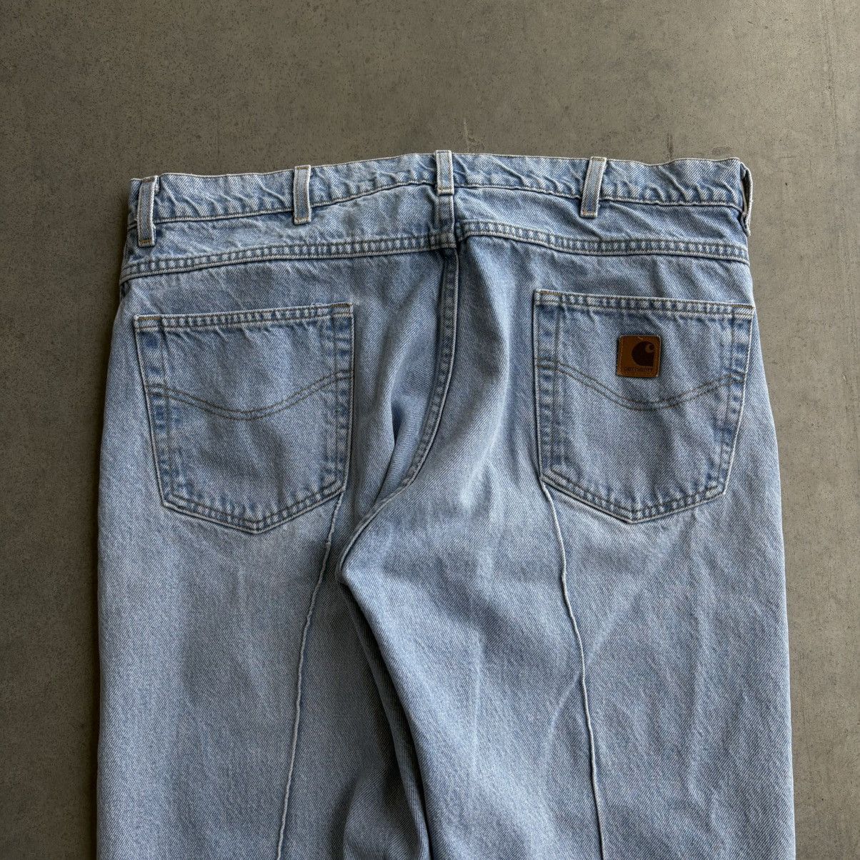 Carhartt Vintage Carhartt Baggy Blue Jeans Tapered Baggy Fit 40x30 Size US 40 / EU 56 - 3 Thumbnail