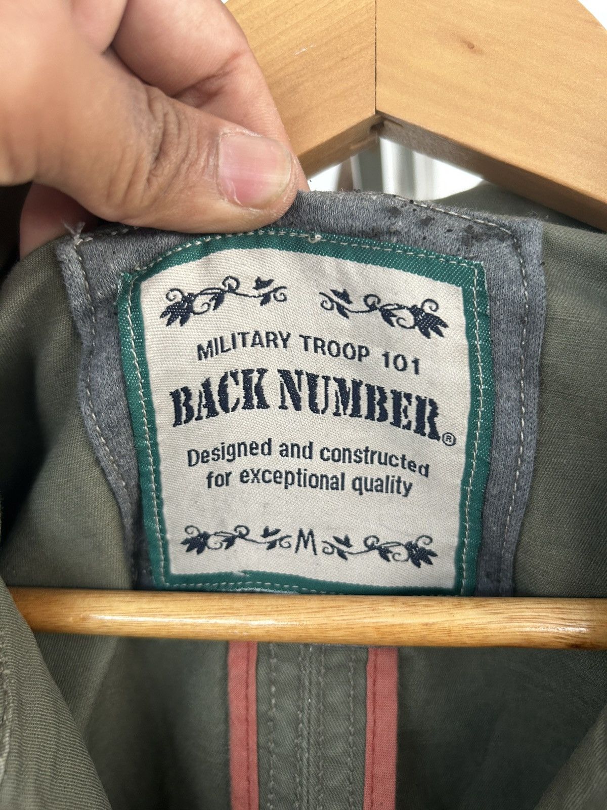 Japanese Brand Back Number Japan Vintage Army Mademoiselle Size M / US 6-8 / IT 42-44 - 6 Thumbnail