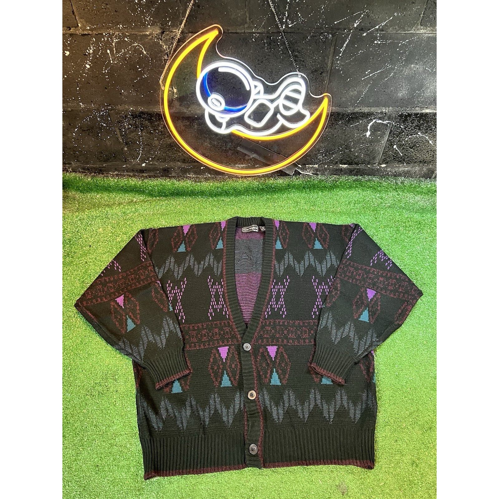Other VTG Peter England Mens XL 3Button Cardigan Size US XL / EU 56 / 4 - 1 Thumbnail