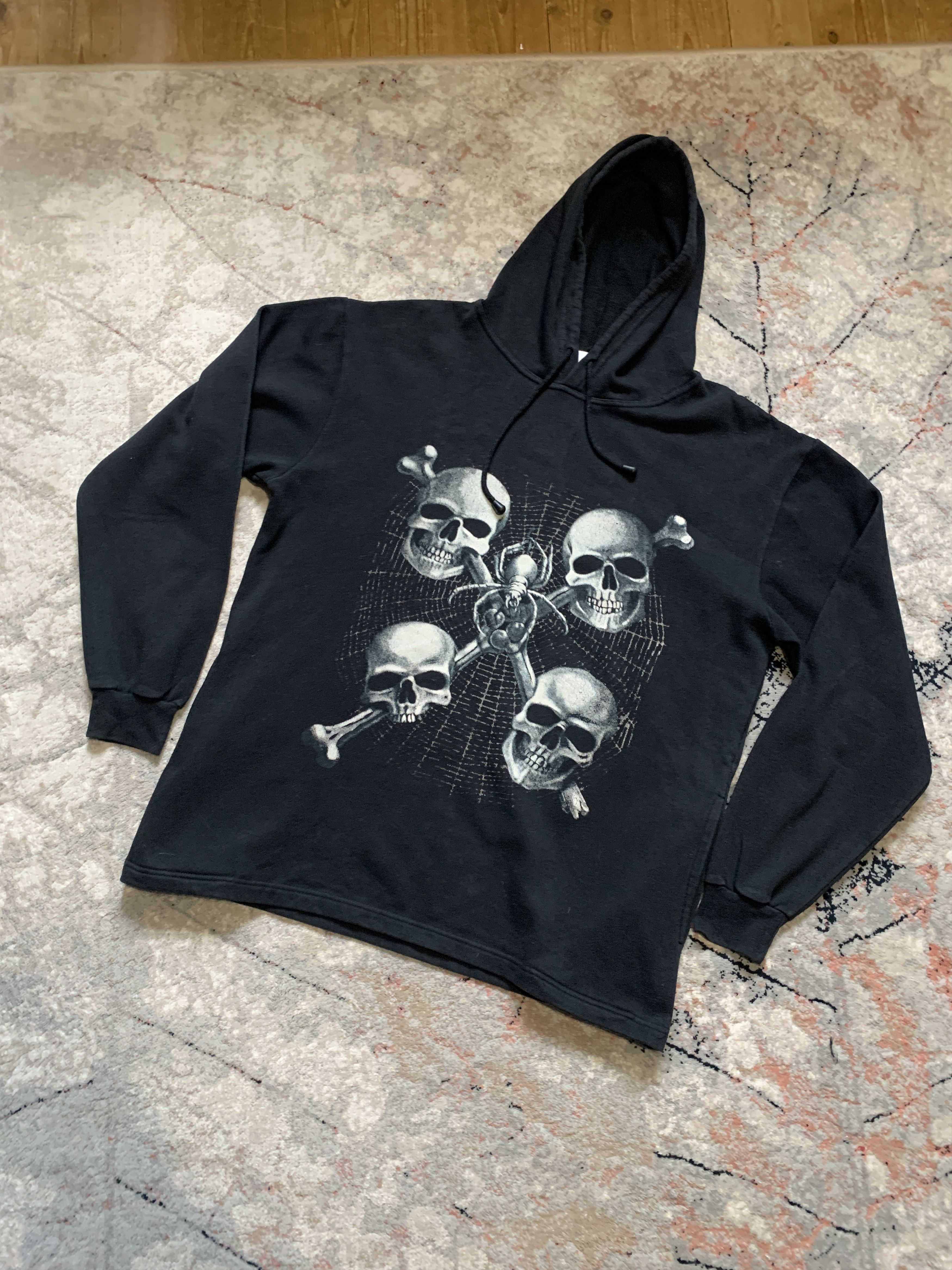 Other Vintage Skull Hoodie Size US XL / EU 56 / 4 - 1 Thumbnail