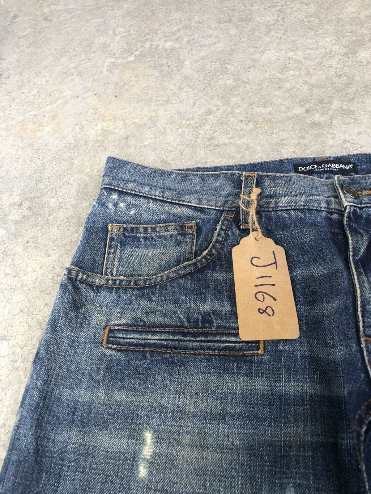 Dolce & Gabbana Distressed Jeans