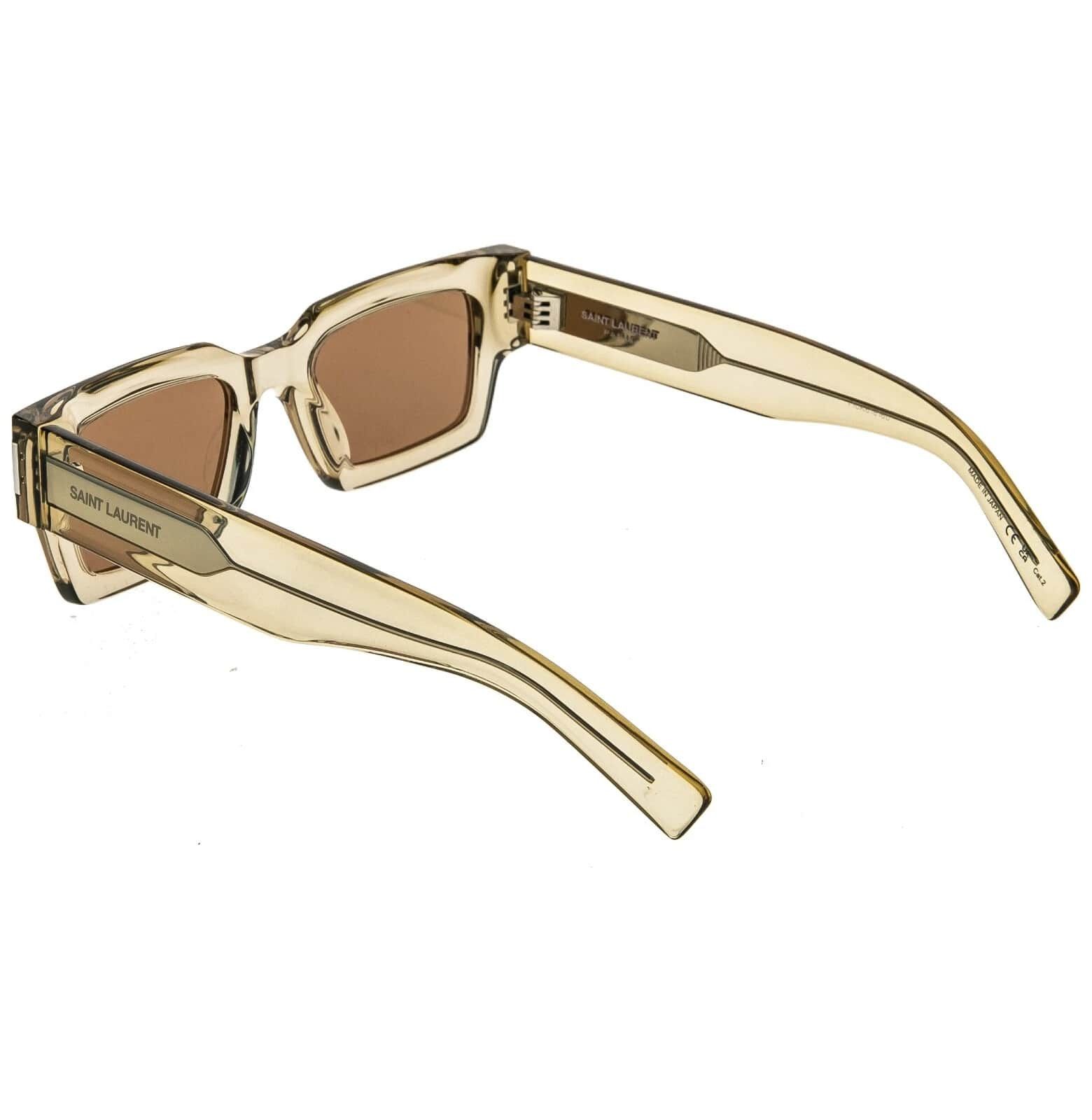 Yves Saint Laurent SAINT LAURENT Naked Wirecore SL 572 SL572 006 Sunglasses Size ONE SIZE - 10 Thumbnail