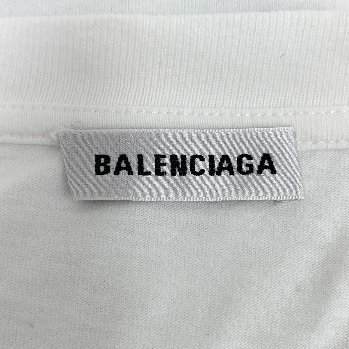 Balenciaga Balenciaga White Earth & Letter Print Short Sleeve T-shirt Size S / US 4 / IT 40 - 5 Thumbnail