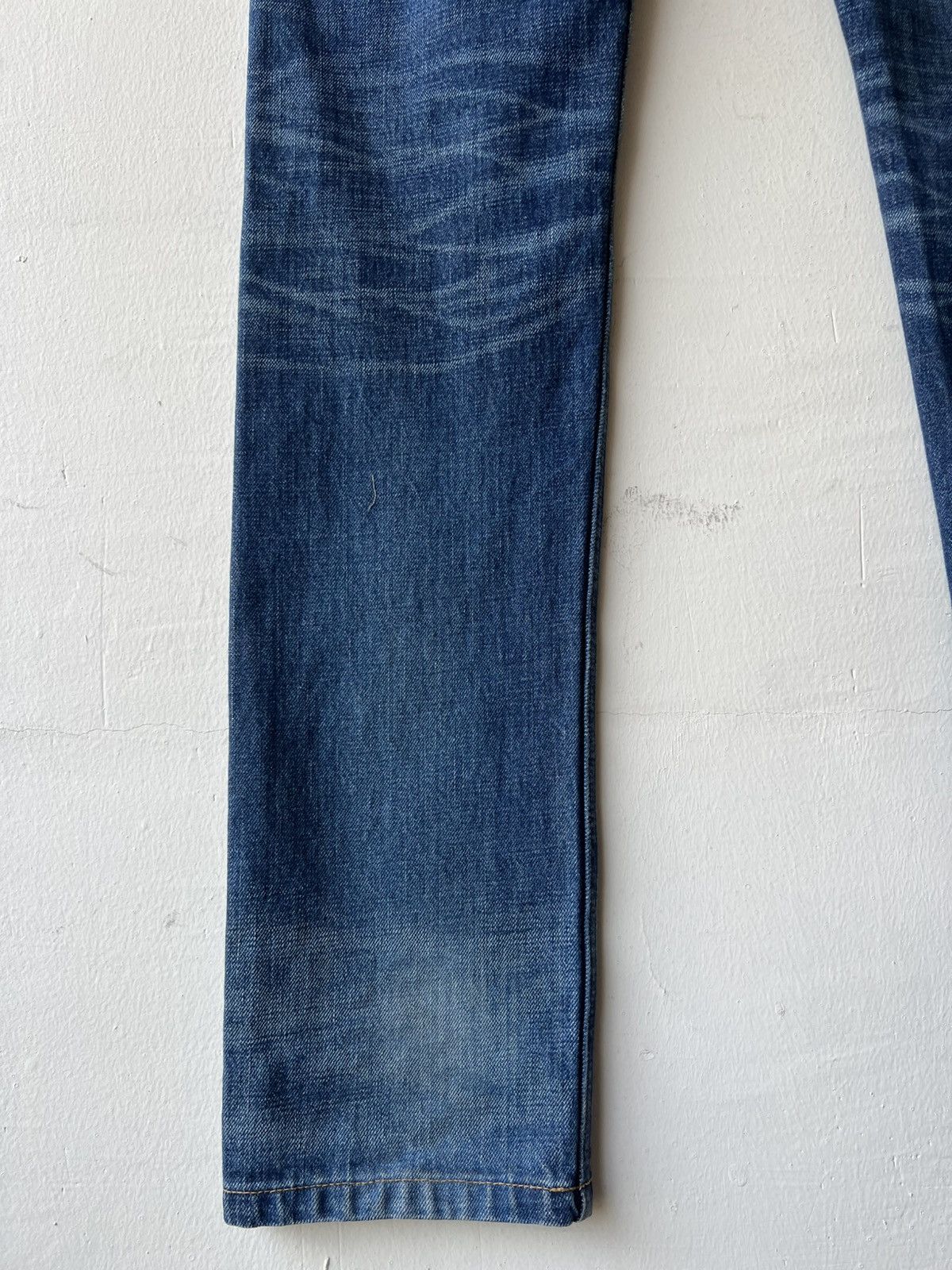 A.P.C. Vintage A.P.C. Aging Mud Faded Denim Selvedge Jeans Size US 29 - 20 Thumbnail