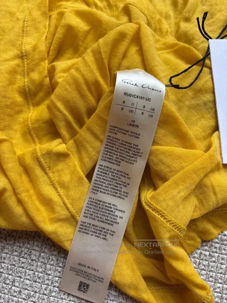Rick Owens Rick Owens Deep V-neck sleeveless vest Size US S / EU 44-46 / 1 - 4 Thumbnail