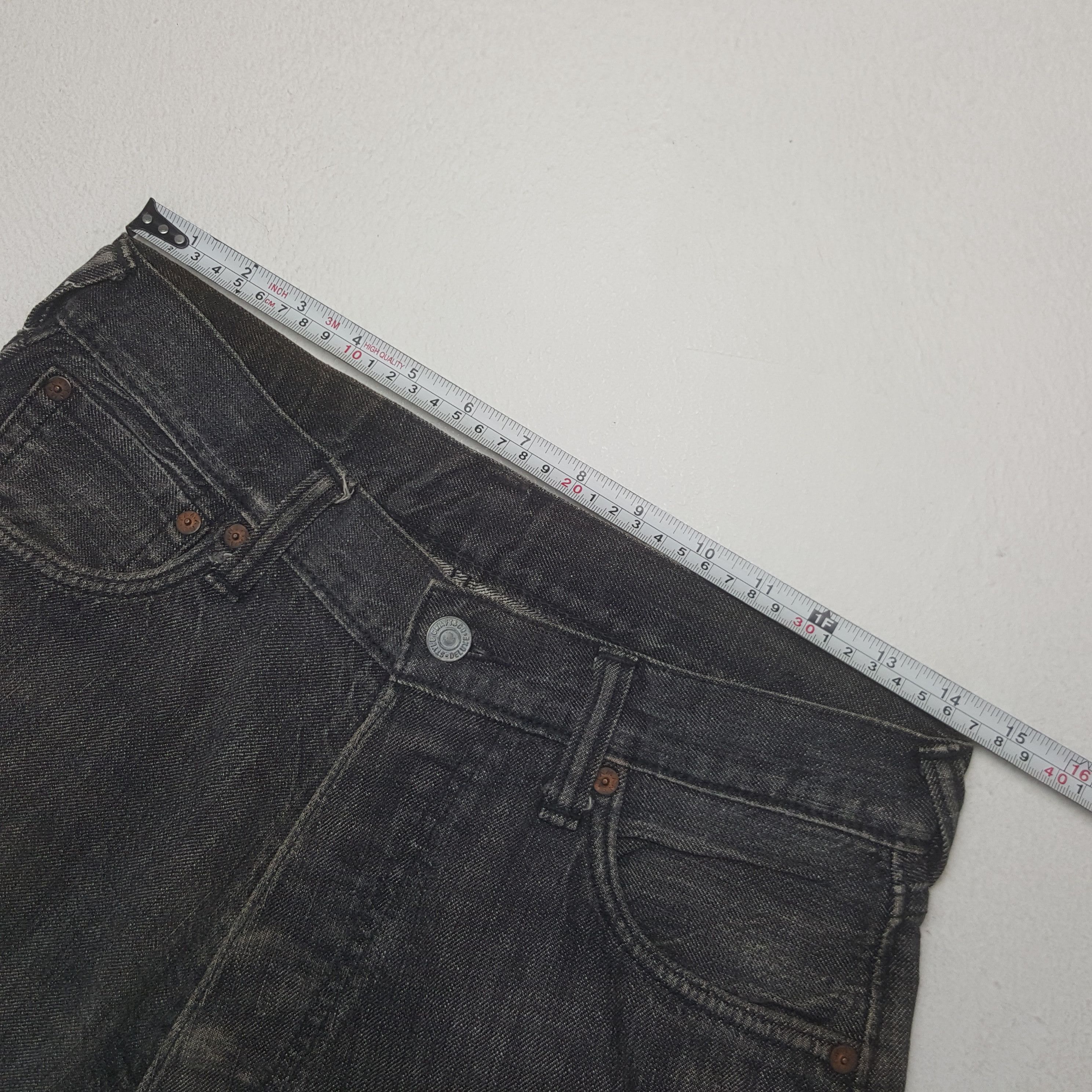 Evisu × Japanese Brand × Vintage Vintage Evisu Japanese Brand Daicock Custom Art Denim Jeans Size US 29 - 9 Thumbnail