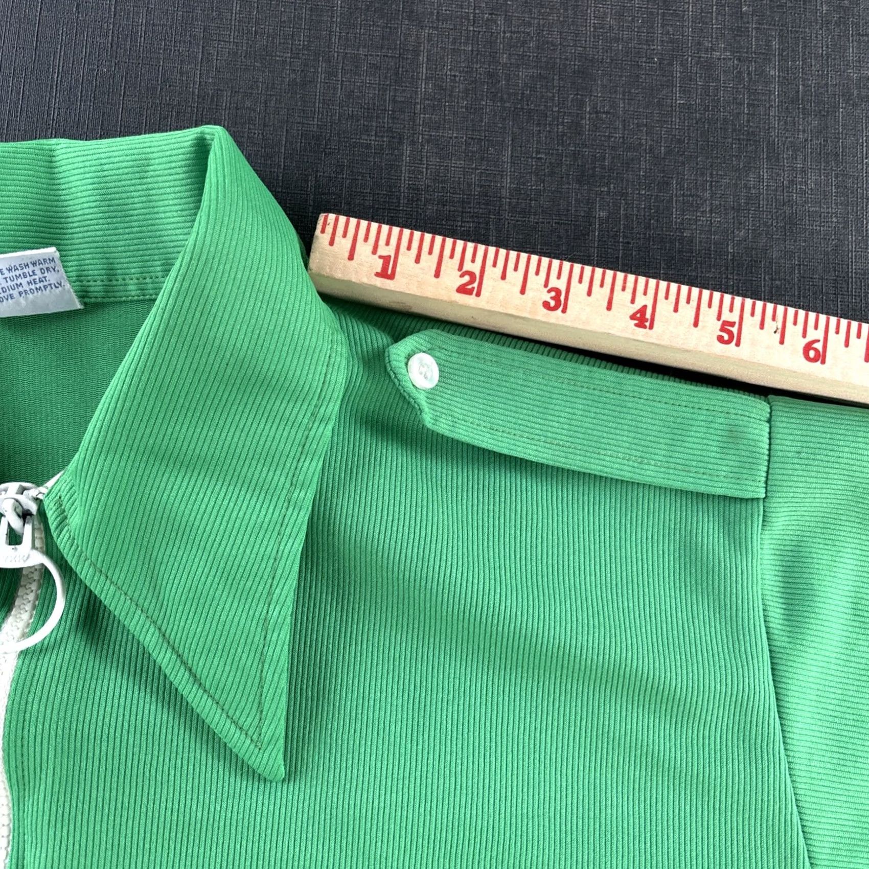 Vintage VINTAGE Hilton Polo Shirt Collared 1/4 Zip Short Sleeve Green 70s Retro Beer Bowling 70s Mens L Size US L / EU 52-54 / 3 - 5 Thumbnail