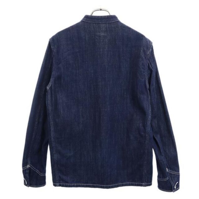 Momotaro Jeans Momotaro Jeans Collarless Denim Jacket Coverall Size US S / EU 44-46 / 1 - 7 Thumbnail