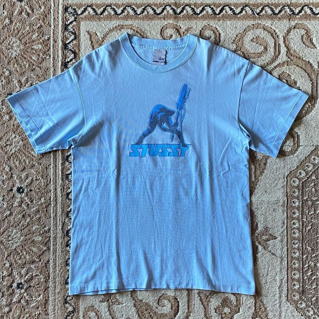 Stussy × Vintage Vintage 90’s Stussy Paul Simonon “The Clash” tee Size US M / EU 48-50 / 2 - 1 Thumbnail