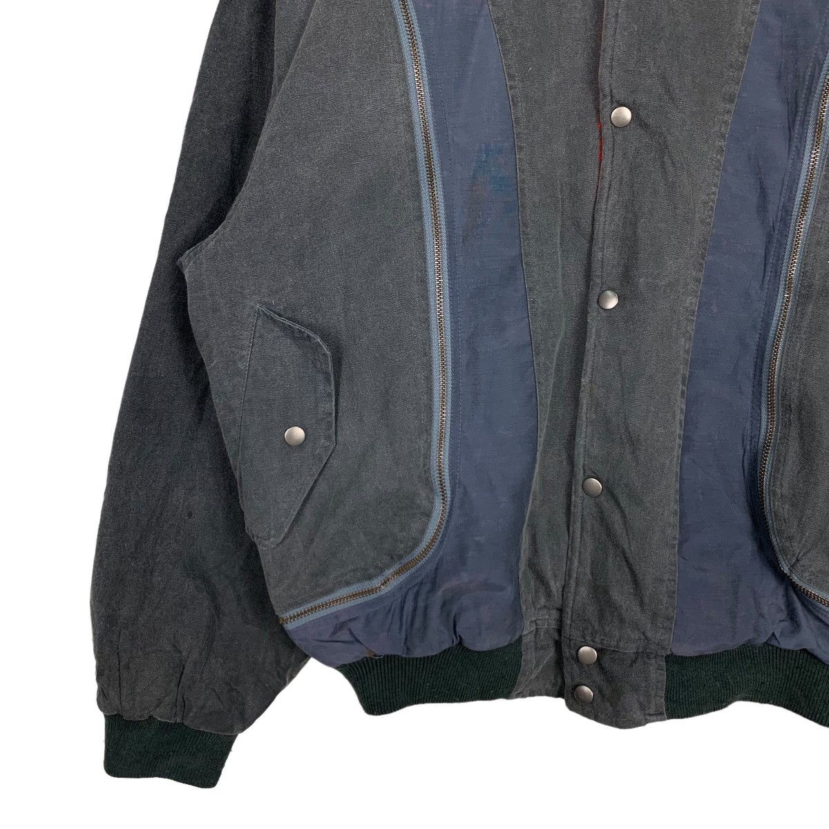 Japanese Brand GRASSLAND Parachute Bomber Jacket #0181-C9 Size US M / EU 48-50 / 2 - 4 Thumbnail