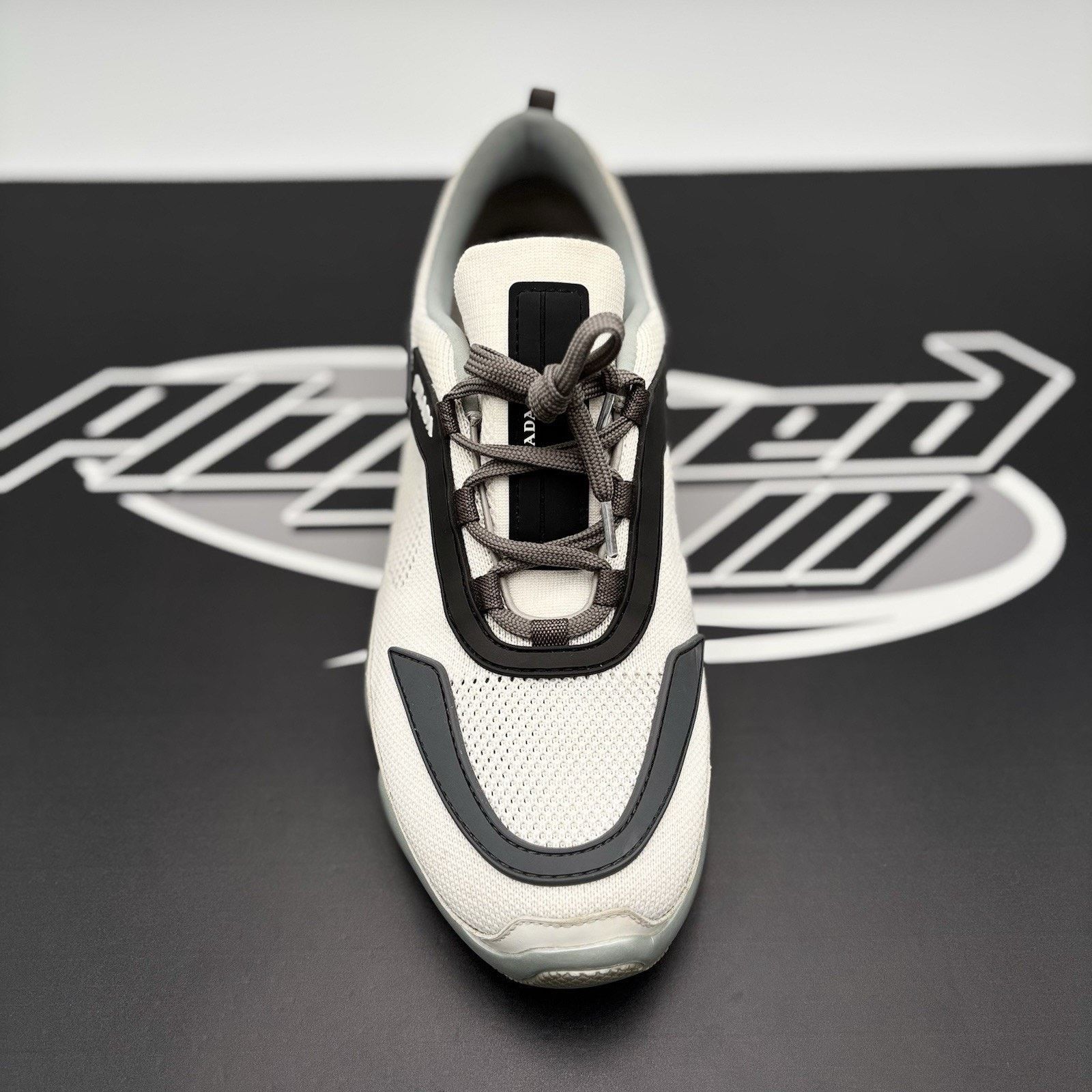 Prada Prada Cloudbust Mesh ' White, Grey ' | GOOD CONDITION! Size US 7.5 / EU 40-41 - 5 Thumbnail