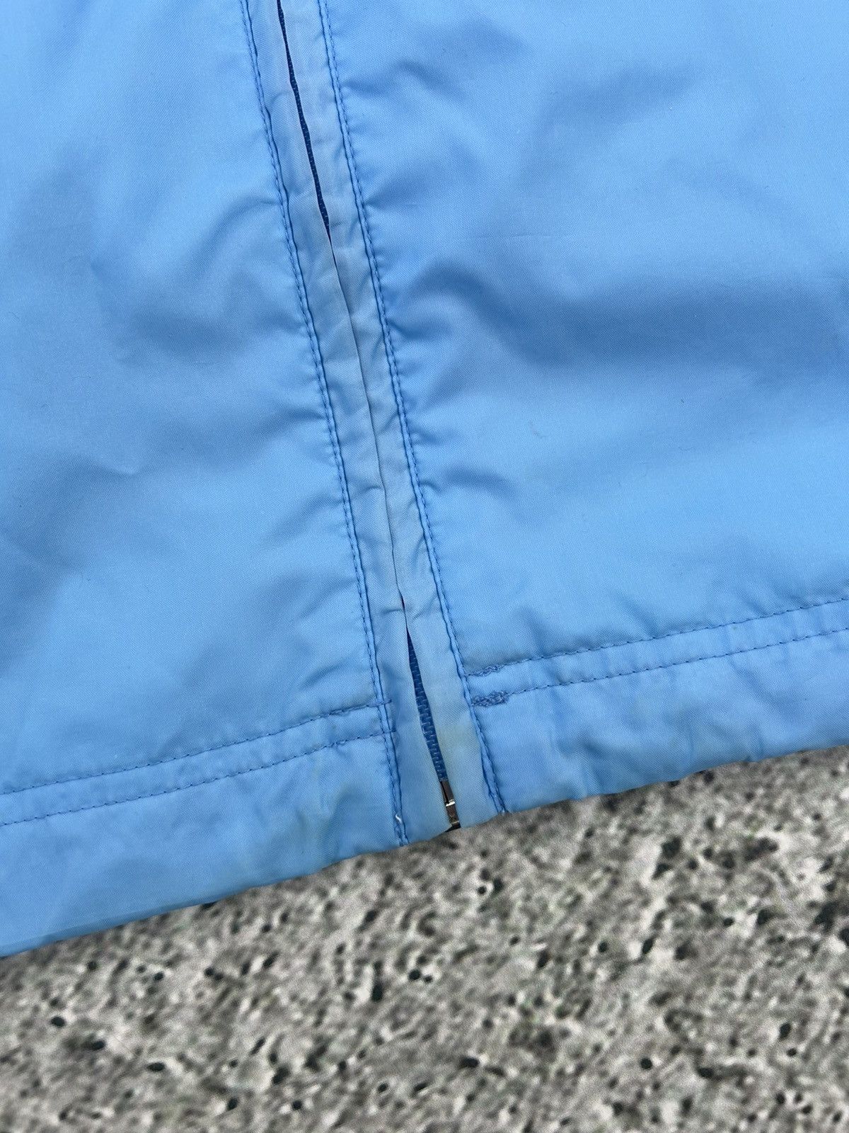 Nike Nike track jacket nylon baby blue white vintage drill Y2K TN Size US M / EU 48-50 / 2 - 10 Thumbnail