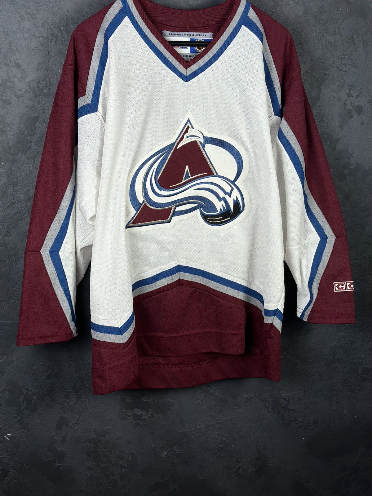 Vintage Colorado Avalanche CCM NHL Hockey Jersey