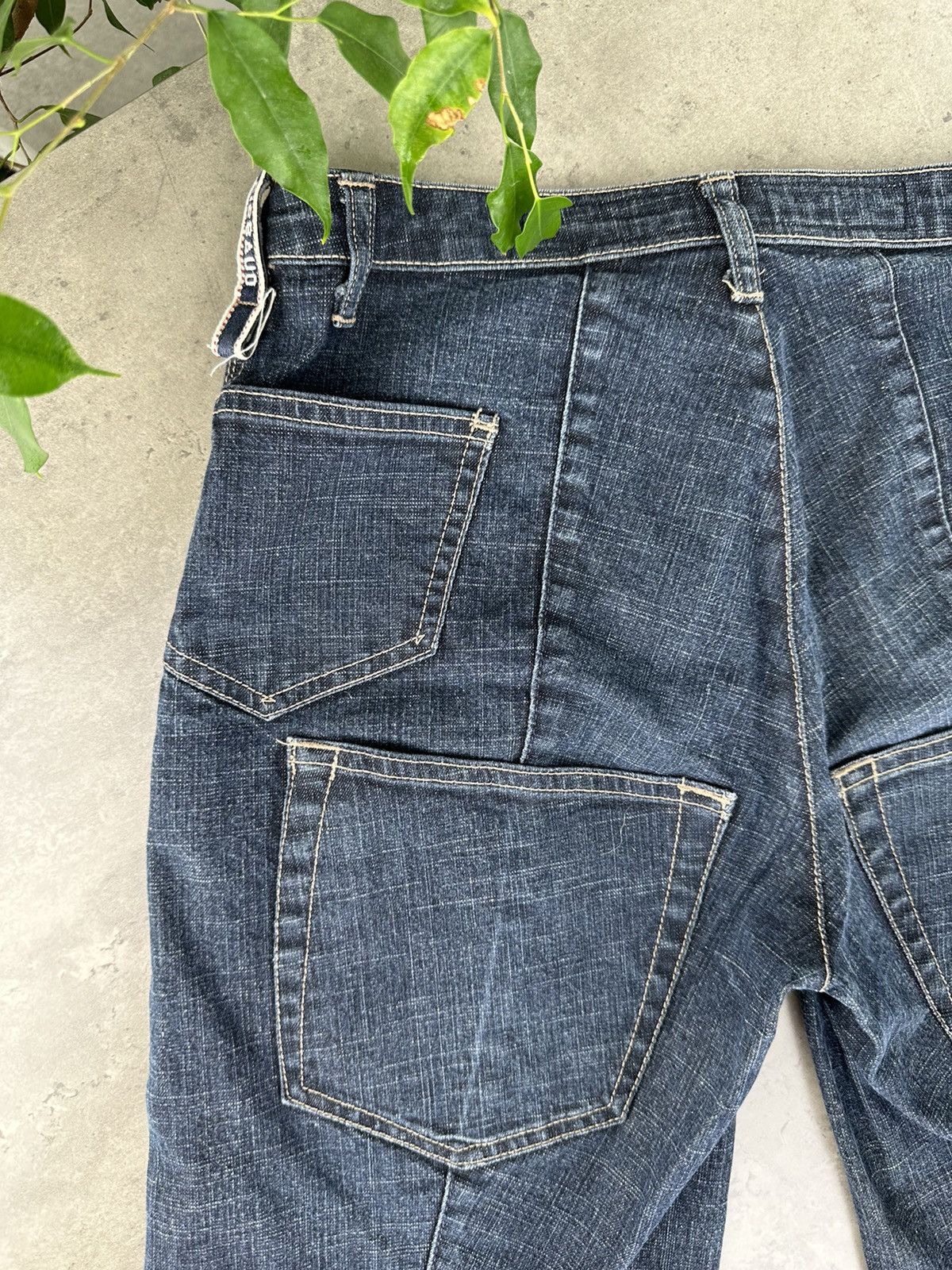 Marithe + Francois Girbaud Marithe Francois Gibraud Cropped Jeans Size 28" / US 6 / IT 42 - 10 Thumbnail