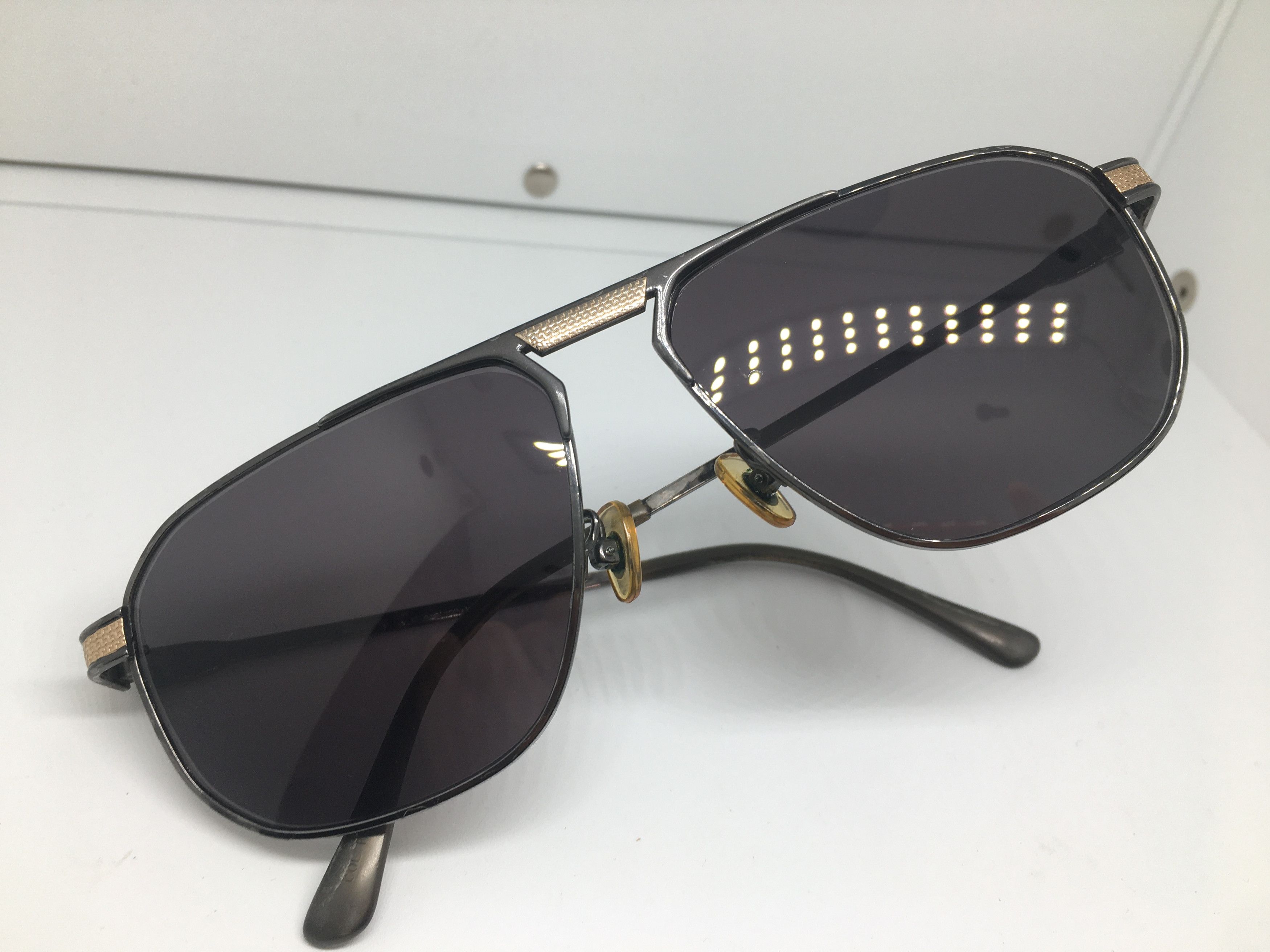 Tonino Lamborghini Vintage TONINO LAMBORGHINI TITANIUM Sunglasses FRAME Size ONE SIZE - 7 Thumbnail