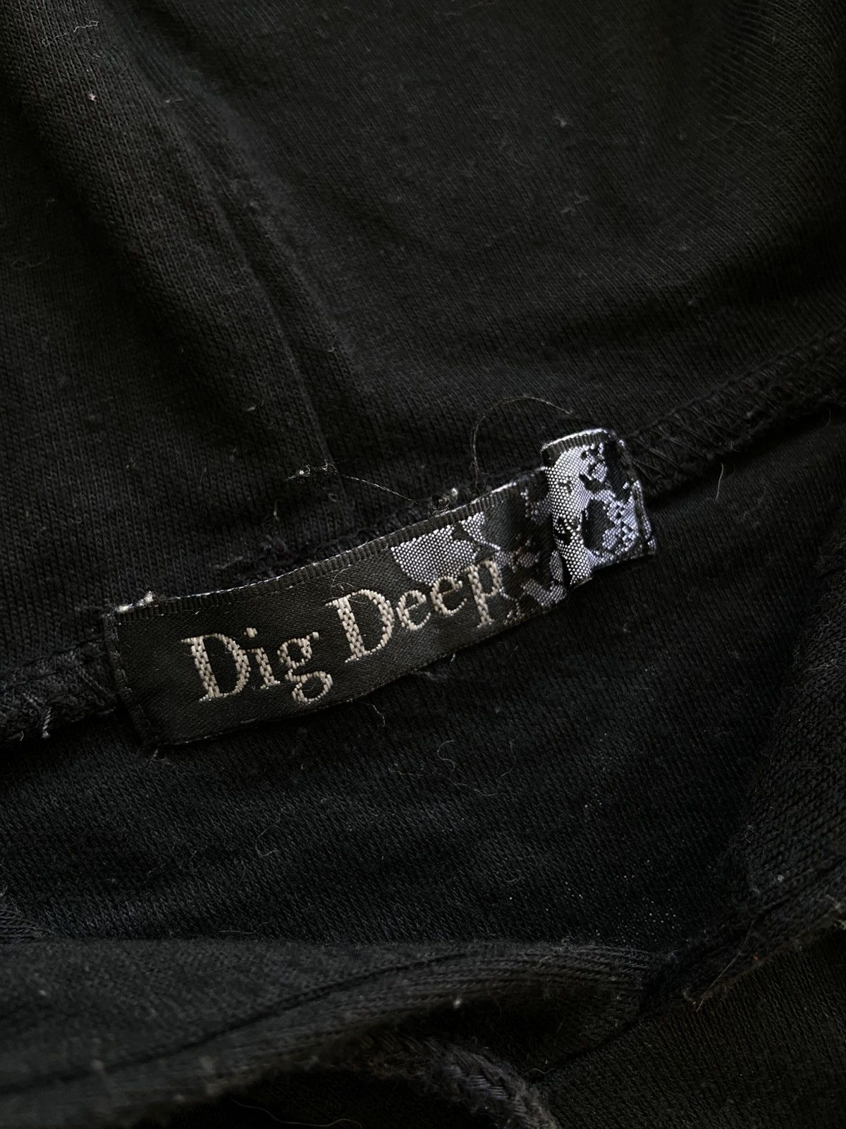 14th Addiction 2000s Dig Deep - Vkei Style Poem Cross Hoodie Size US M / EU 48-50 / 2 - 6 Thumbnail
