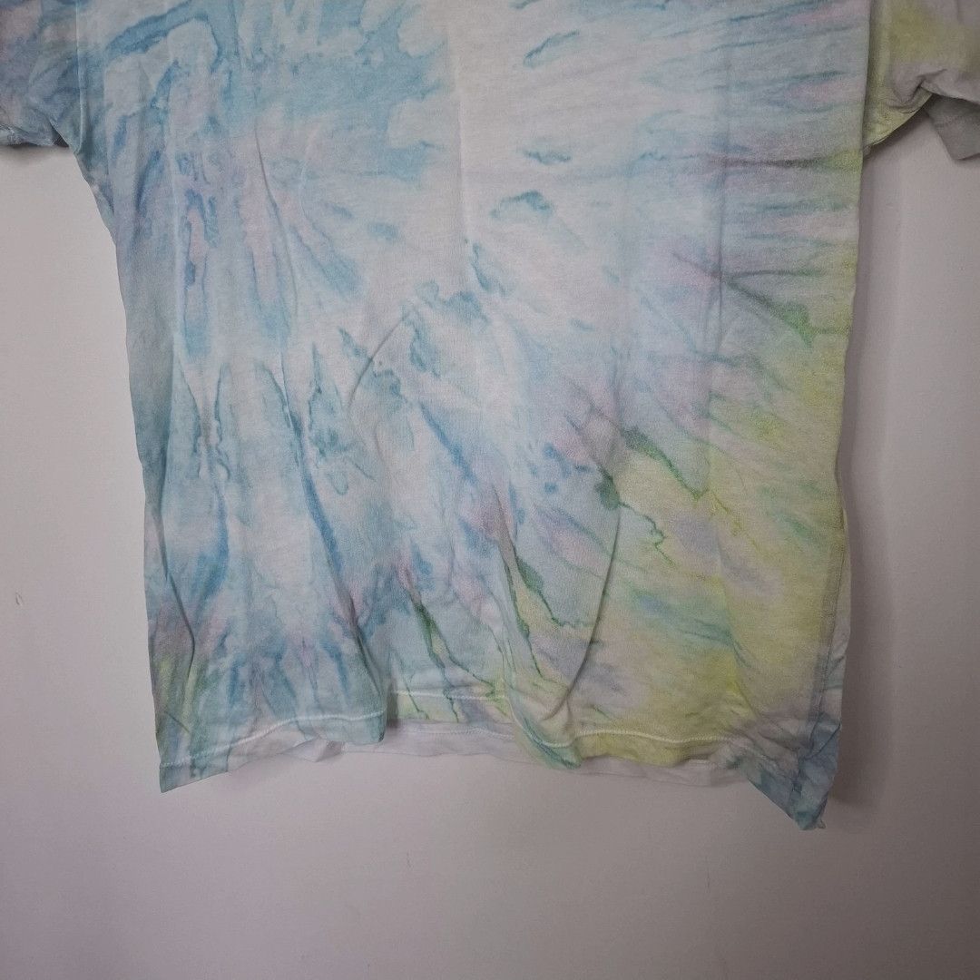 Saint Laurent Paris SAINT LAURENT Multicoloured Tie Dye Pullover Cotton T Shirt Size S / US 4 / IT 40 - 4 Thumbnail