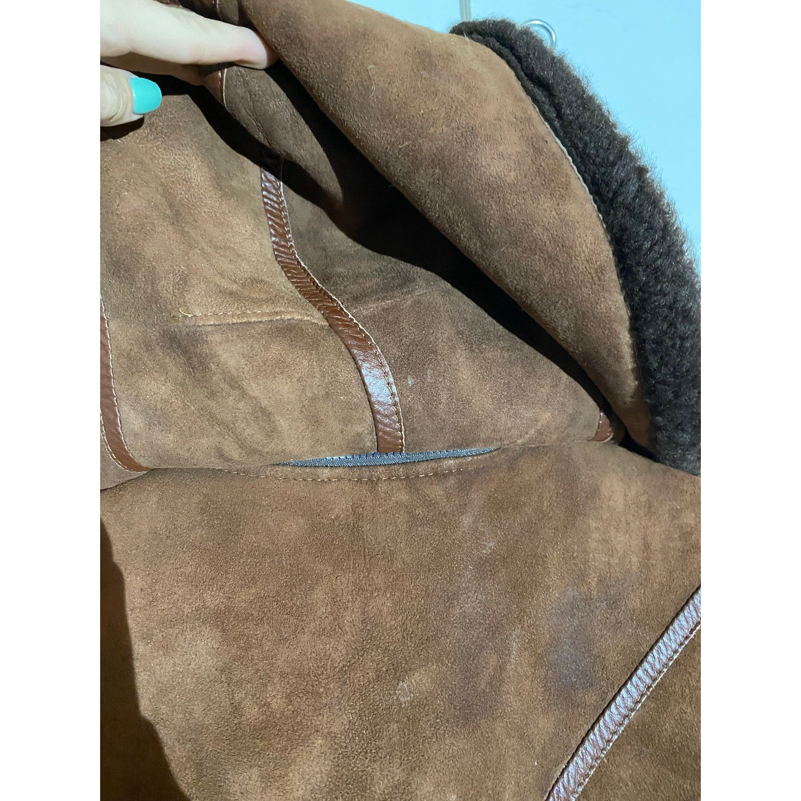 Other Jaguar 100% Shearling Coat XXL Size XXL / US 16-18 / IT 52-54 - 12 Thumbnail