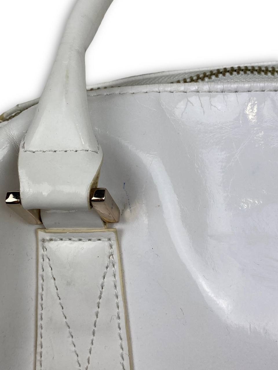 Versace Vintage VERSACE Parfums White Handle Bag M519 Size ONE SIZE - 15 Thumbnail