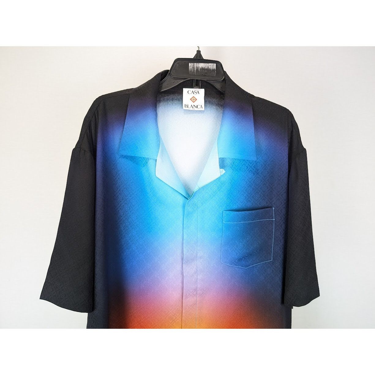 Casablanca o1rshd1 DUP / Short Sleeve Cuban Collar Shirt in Gradient Size US XXL / EU 58 / 5 - 5 Thumbnail
