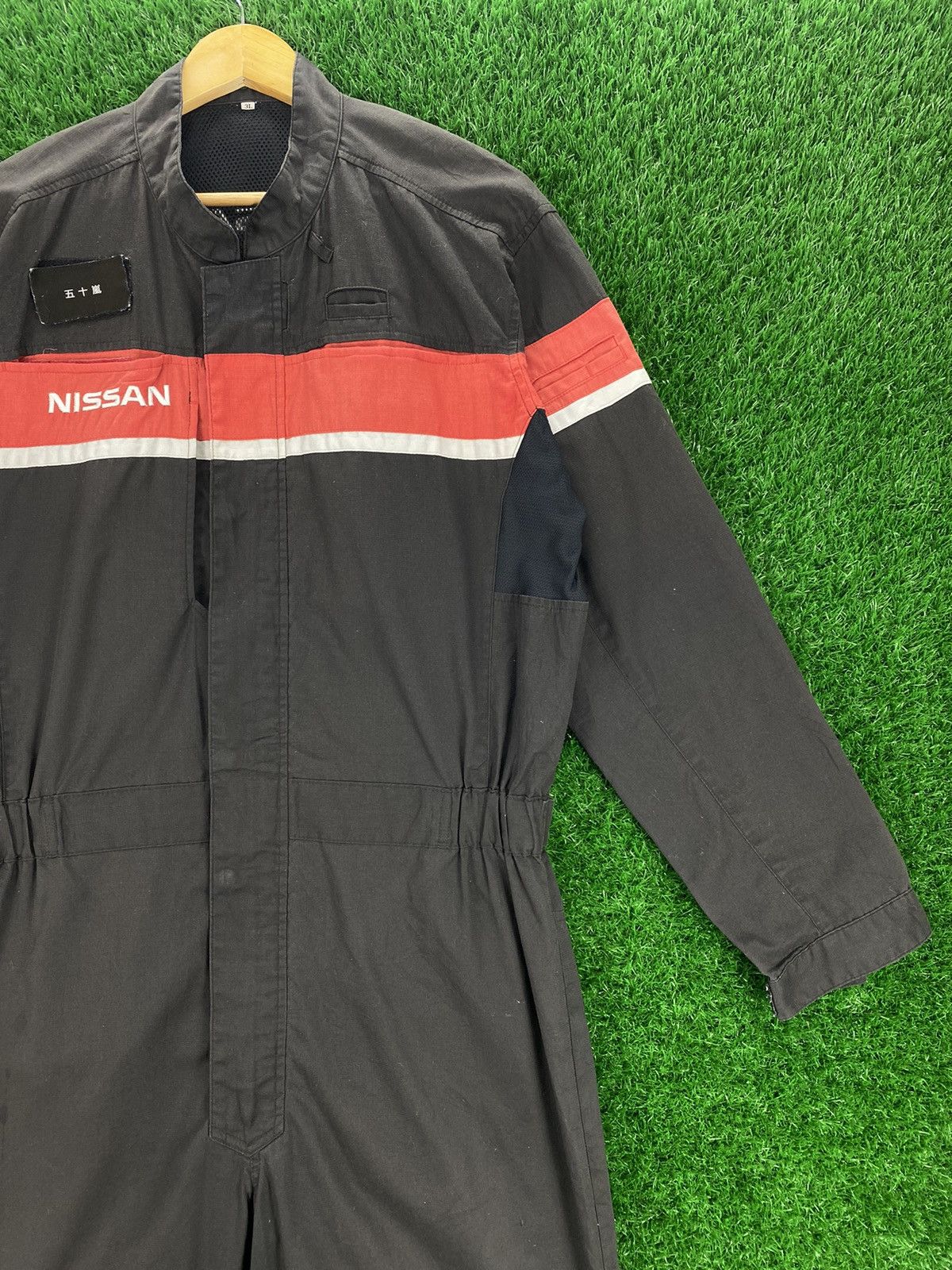 Japanese Brand Vintage Nissan Workwear Coverall Overalls Jumpsuits Size US 31 - 5 Thumbnail