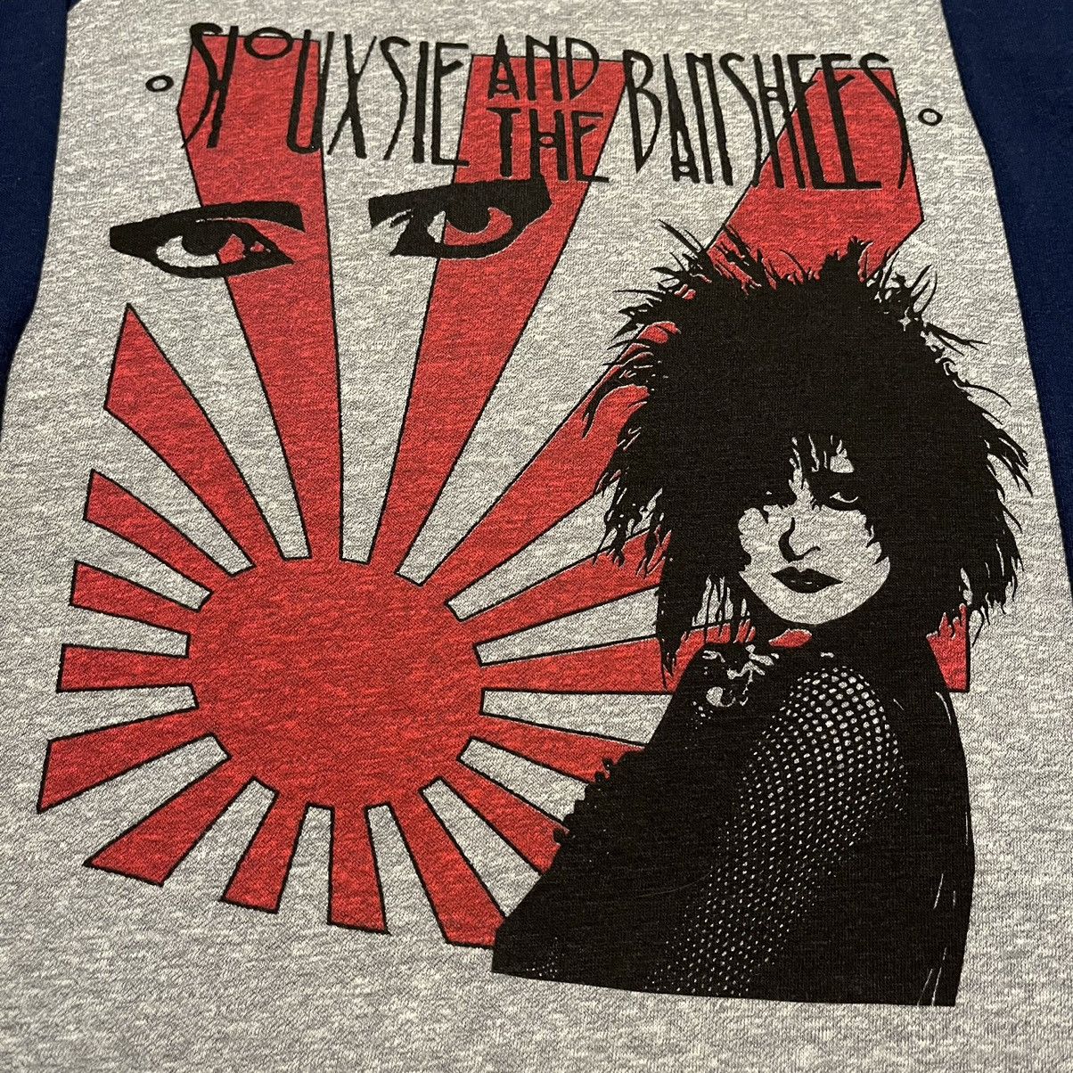 Band Tees Vintage 80s Siouxsie and the Banshees Rising Sun Raglan Tee Size US L / EU 52-54 / 3 - 3 Thumbnail