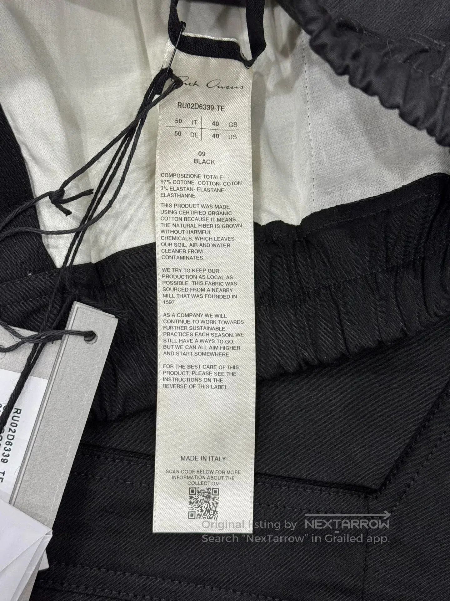 Rick Owens Rick Owens Cargo Bela Work Pants Size 5. Size US 40 / EU 56 - 8 Thumbnail