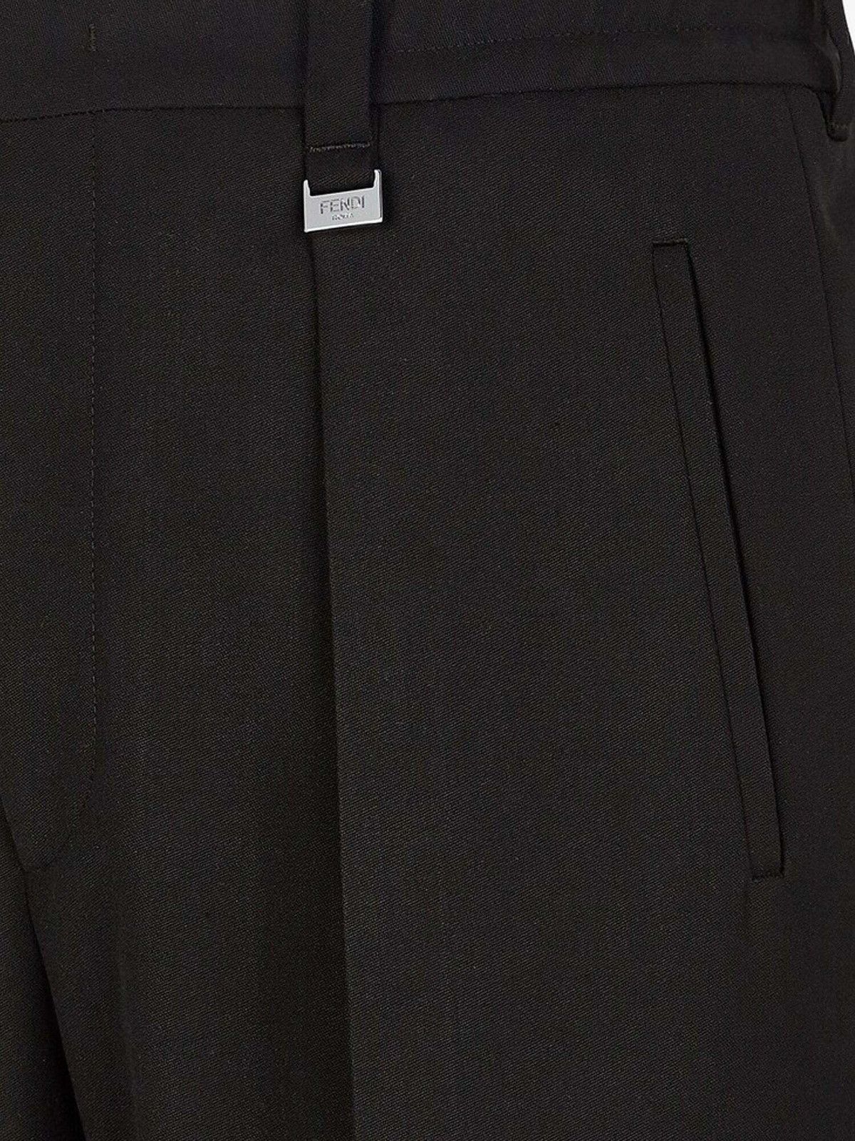 Fendi o1s1wg110226 Trouser in Black Size US 32 / EU 48 - 3 Thumbnail