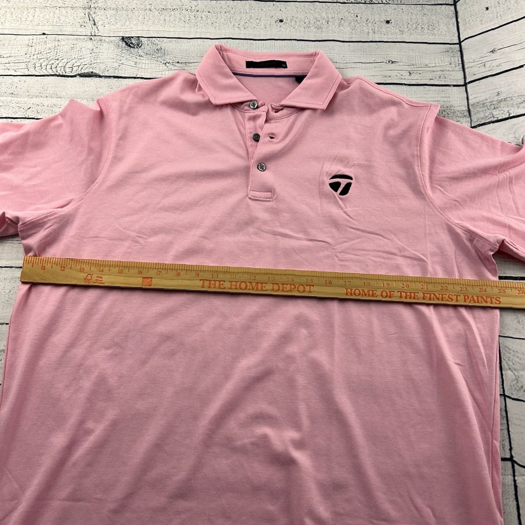 Vintage Greyson Taylormade Tour Short Sleeve Golf Polo Shirt Men's XL Pink Size US XL / EU 56 / 4 - 6 Thumbnail