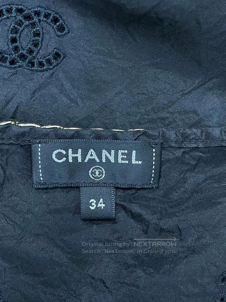 Chanel Chanel Black Cutout CC Chain Vest. Size US M / EU 48-50 / 2 - 4 Thumbnail