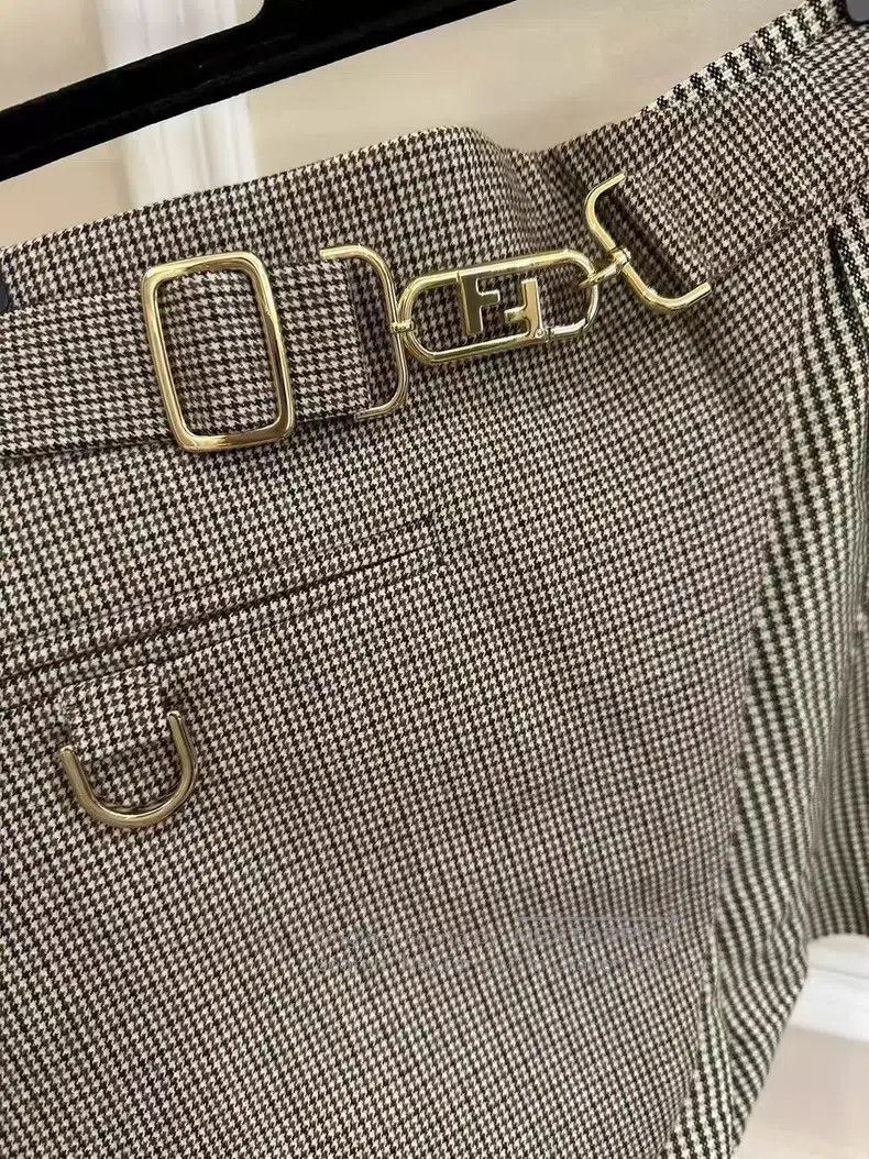 Fendi Fendi Two-Piece Skirt Size 26" / US 2 / IT 38 - 3 Thumbnail