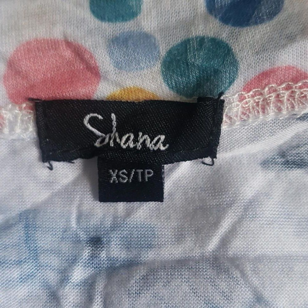 Designer CT1574 Shana White Fish Design Lightweight T-shirt Dress XS Size XS / US 0-2 / IT 36-38 - 6 Thumbnail