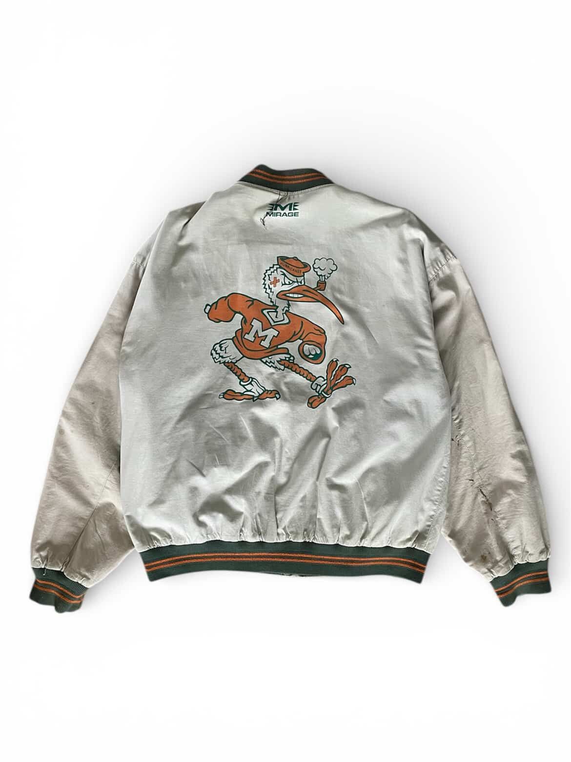 Other Reversible Miami Hurricanes varsity jacket Size US L / EU 52-54 / 3 - 3 Thumbnail