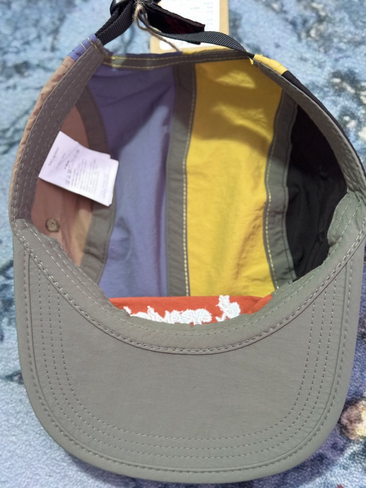 Gramicci Gramicci Five Panel Colour Block Hat Size ONE SIZE - 12 Thumbnail