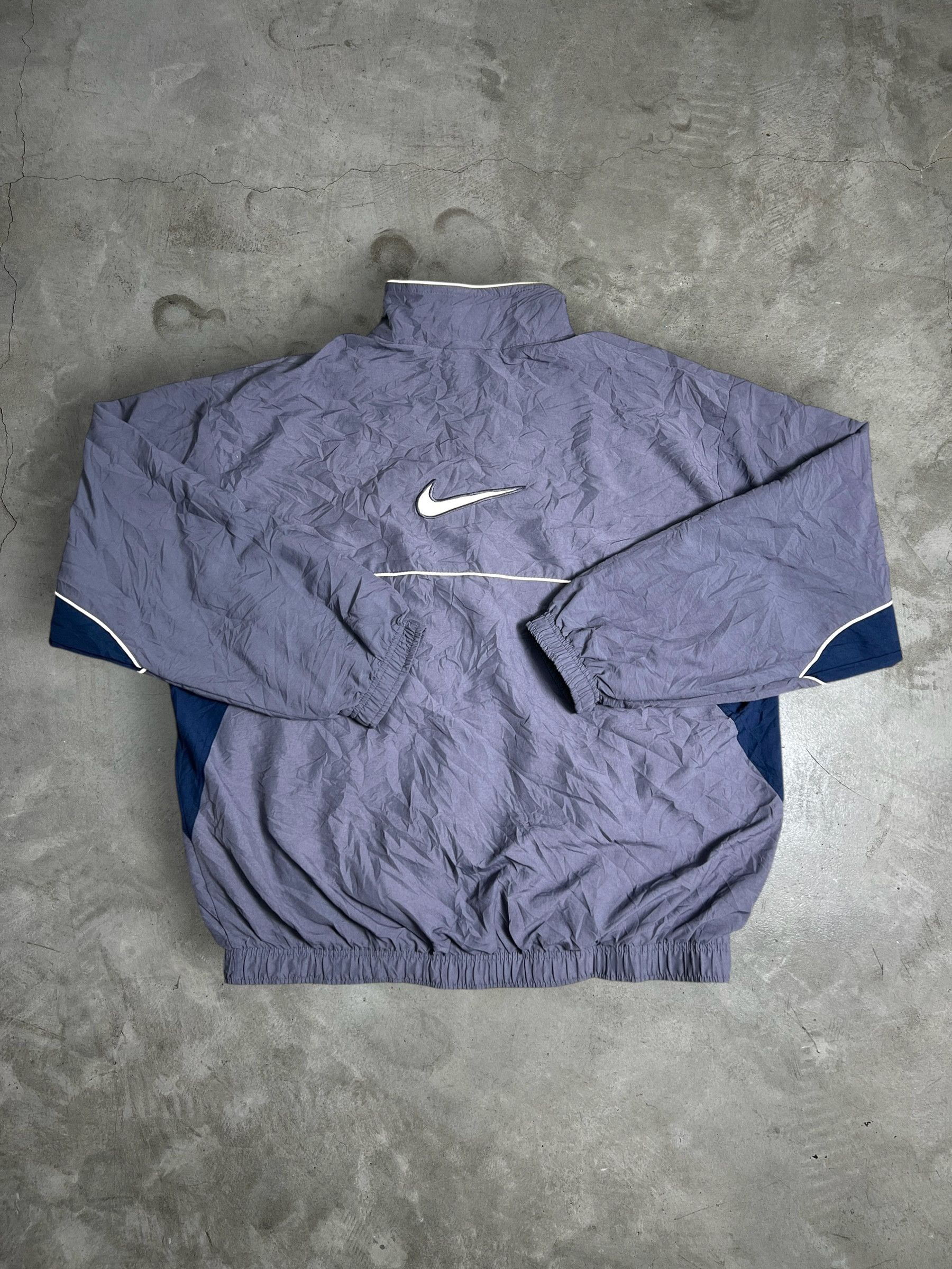 Nike Vintage NIKE Embroidery Track Jacket (XL) JKA173 Size US XL / EU 56 / 4 - 10 Thumbnail