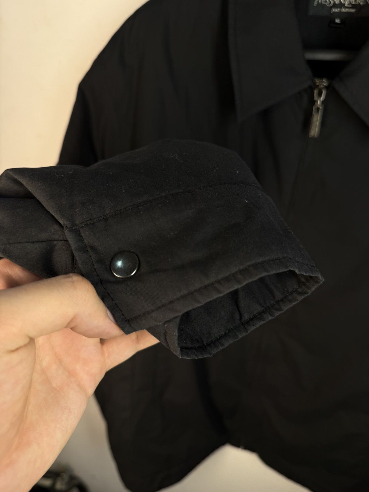 Yves Saint Laurent Warm Black YSL Jacket Bomber Quilted Vintage Y2k zip up Size US XL / EU 56 / 4 - 16 Thumbnail