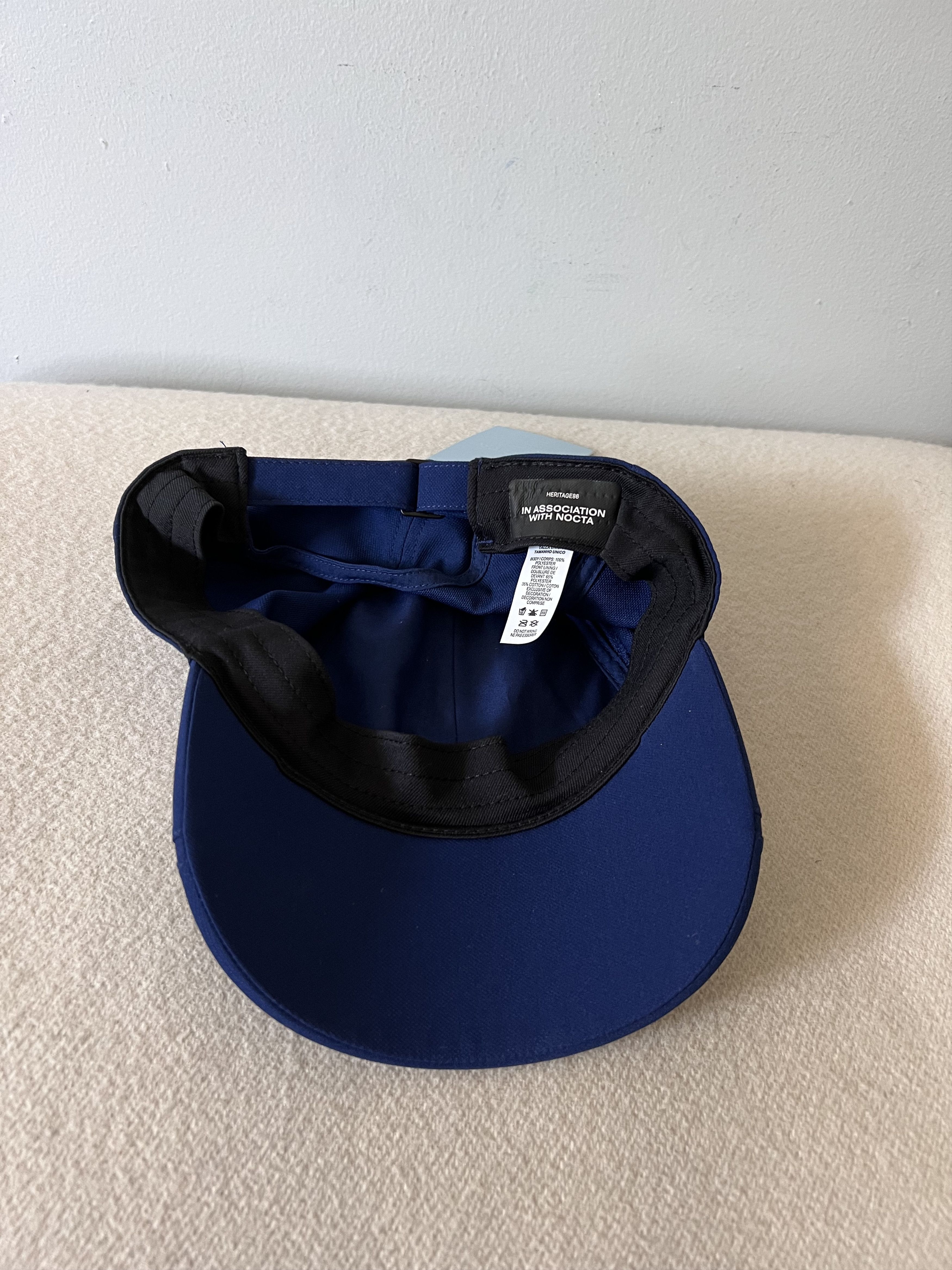 Nike Nike NOCTA Cardinal Stock Hat in Navy Blue Size ONE SIZE - 7 Thumbnail