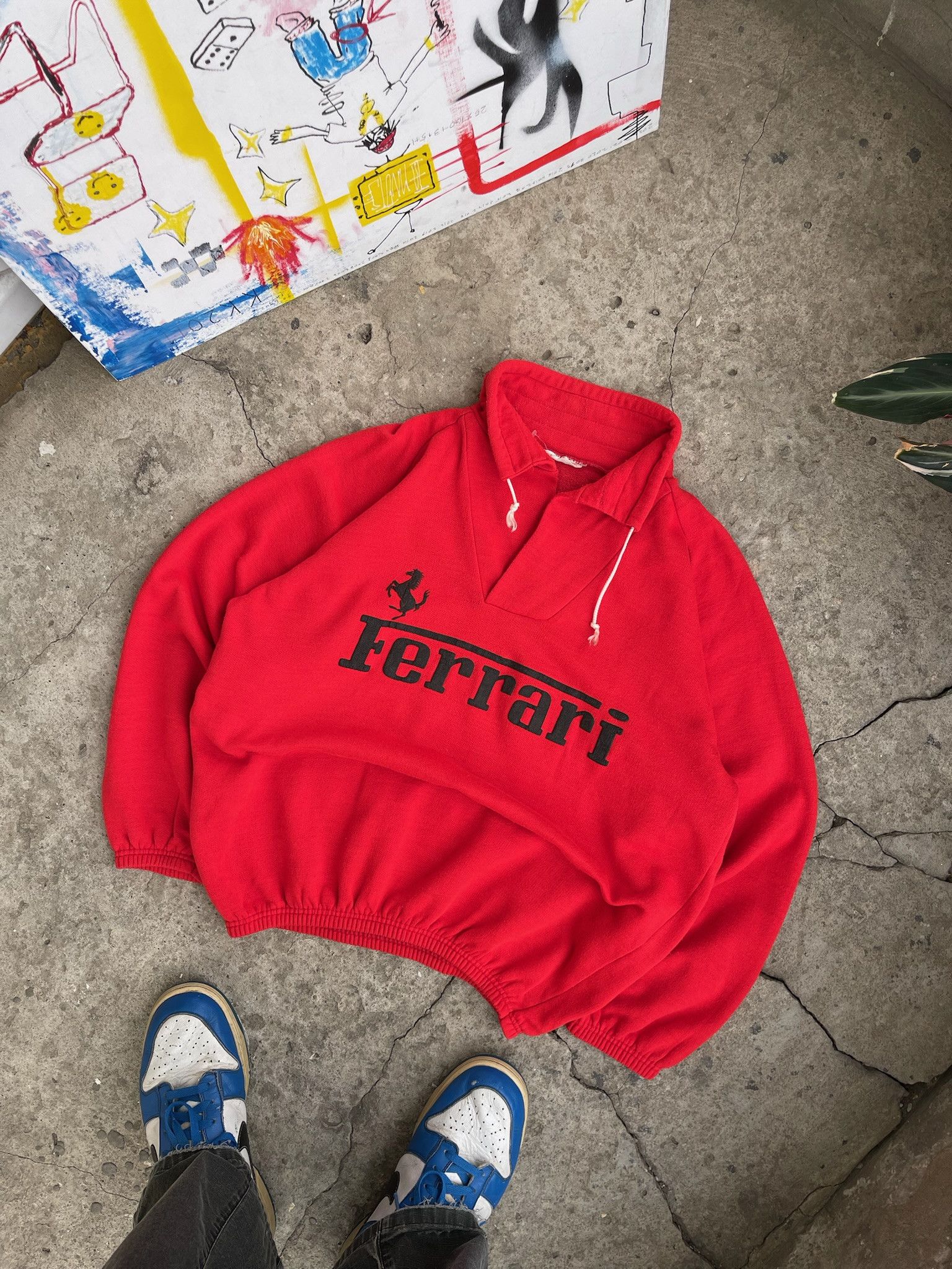 Ferrari Vintage Ferrari Sweatshirt racing Size US M / EU 48-50 / 2 - 5 Thumbnail