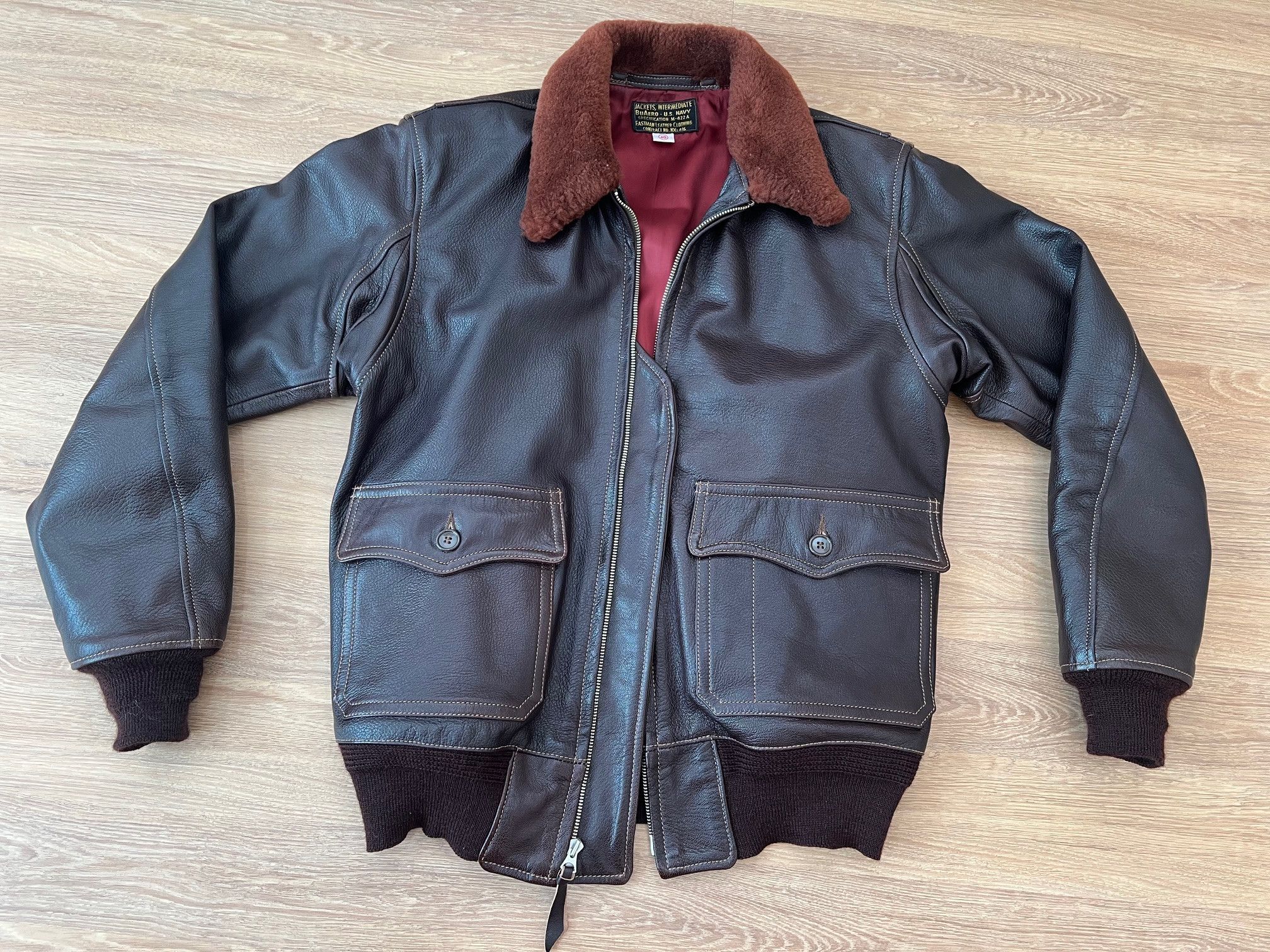 Eastman Leather M-422A jacket, size 40 | Grailed