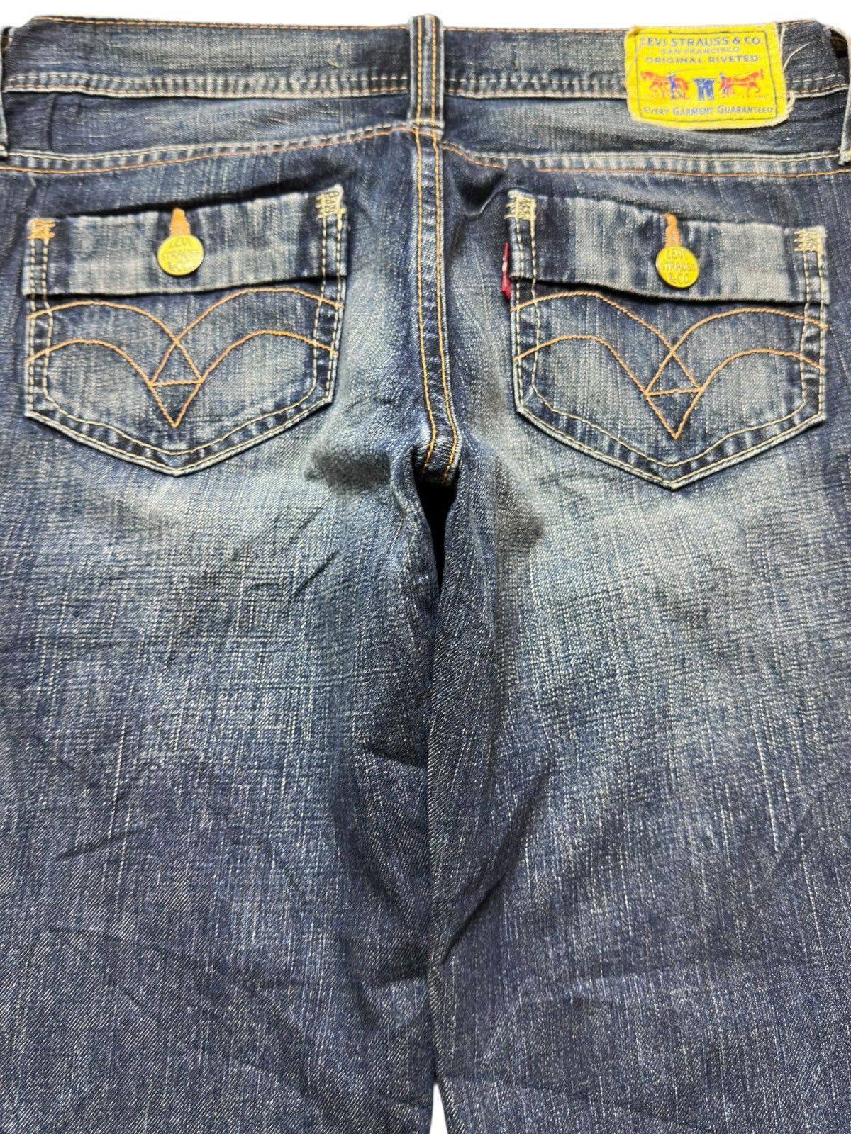 Levi's Vintage Clothing Vintage Levi’s Flare Bootcut Grunge Distressed Denim Size US 30 / EU 46 - 6 Thumbnail