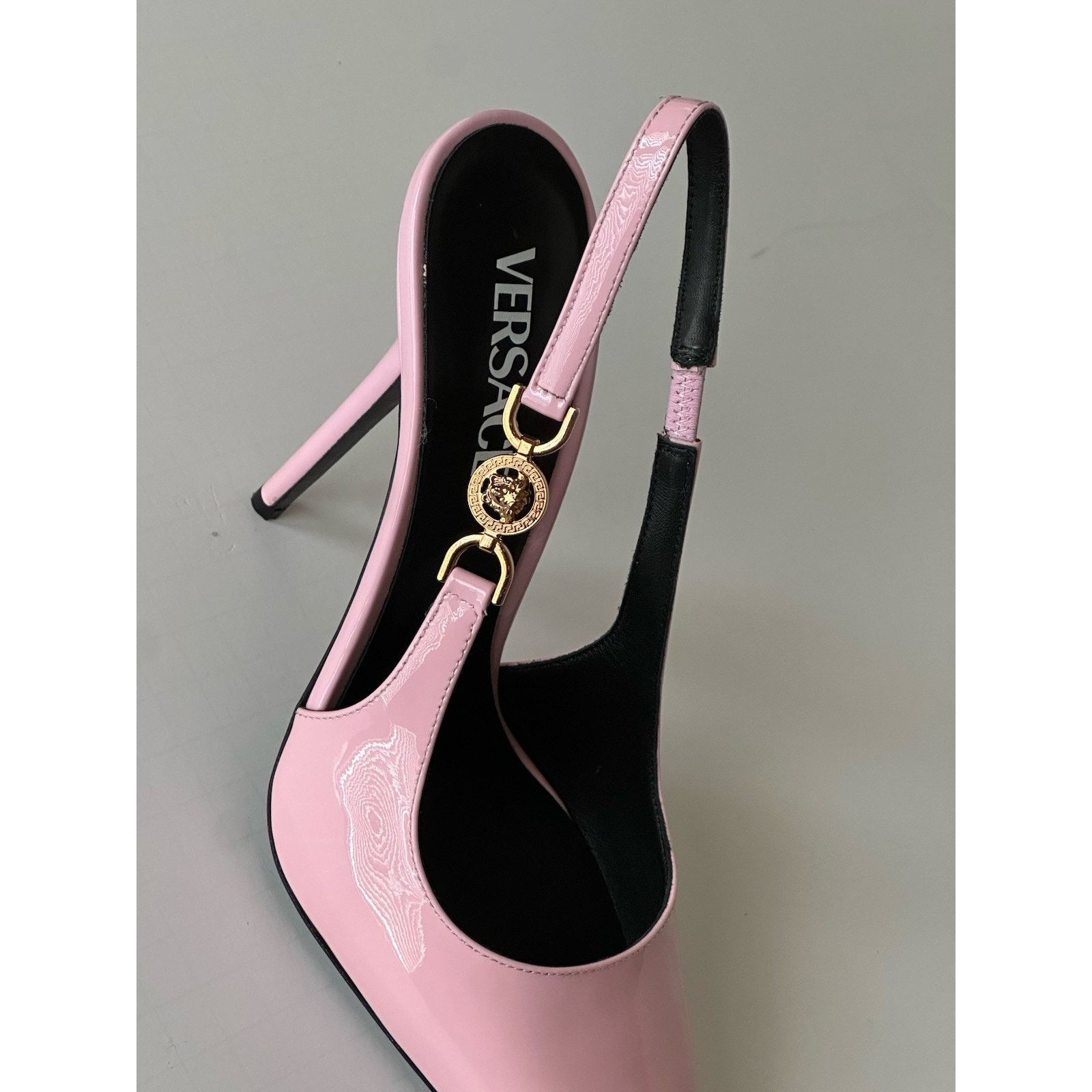 Versace Versace Sling Back Leather Shoes Pink 10 US (40) 1012127 Size US 10 / IT 40 - 6 Thumbnail
