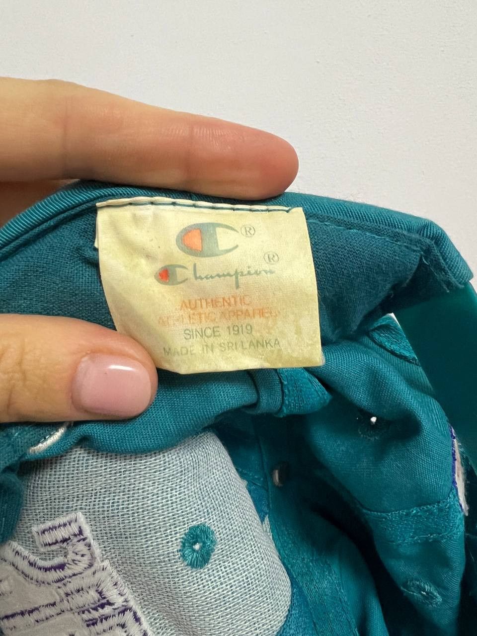 Champion × NBA × Vintage Vintage Champion Charlotte Hornets Hat Snapback NBA Size ONE SIZE - 5 Thumbnail