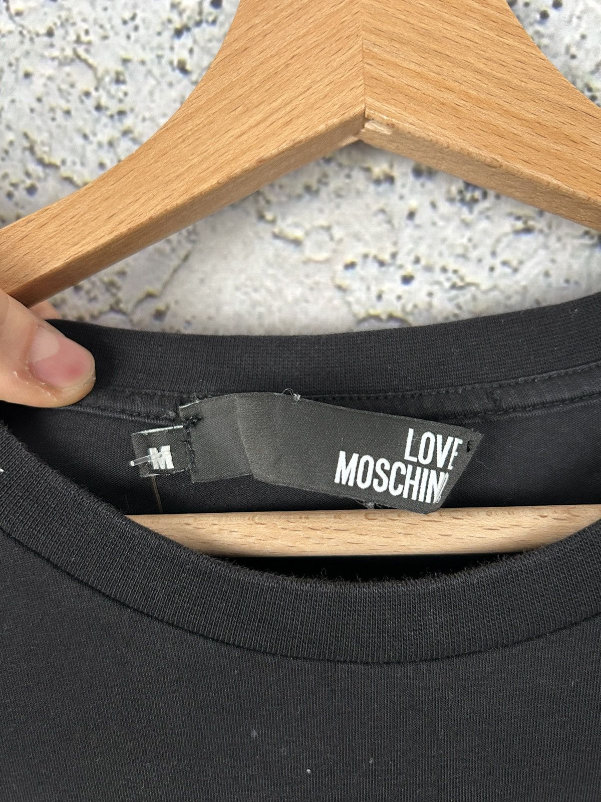Moschino Vintage Love Moschino Graphic Tee Streetwear Hype Skate Size US M / EU 48-50 / 2 - 4 Thumbnail