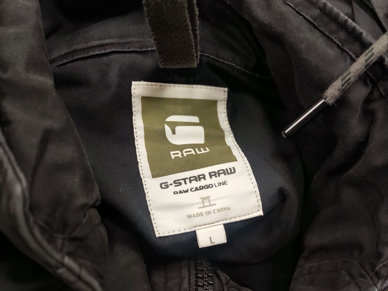 G-Star G Star Raw Powel Overshirt Black Pocket Zip Hooded Jacket Size US L / EU 52-54 / 3 - 19 Thumbnail