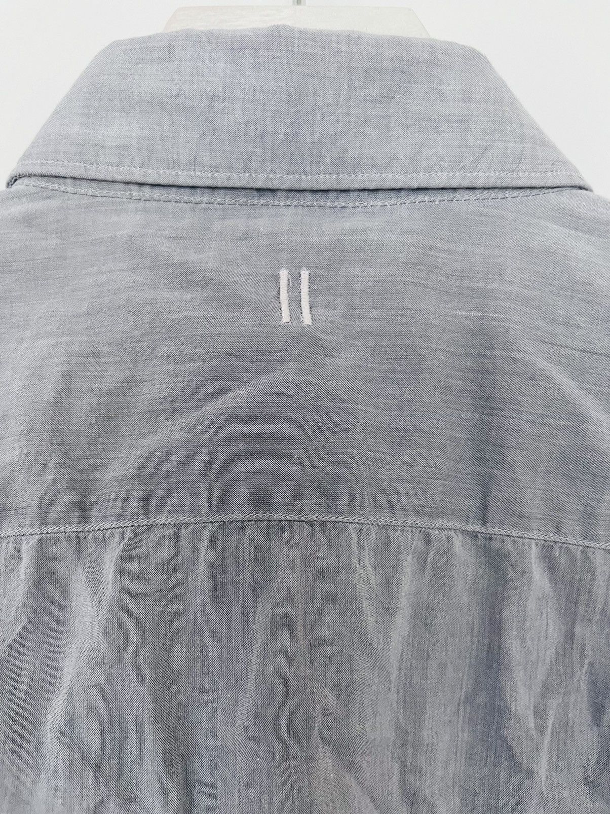 Neil Barrett Grey Shirt Size US M / EU 48-50 / 2 - 5 Thumbnail