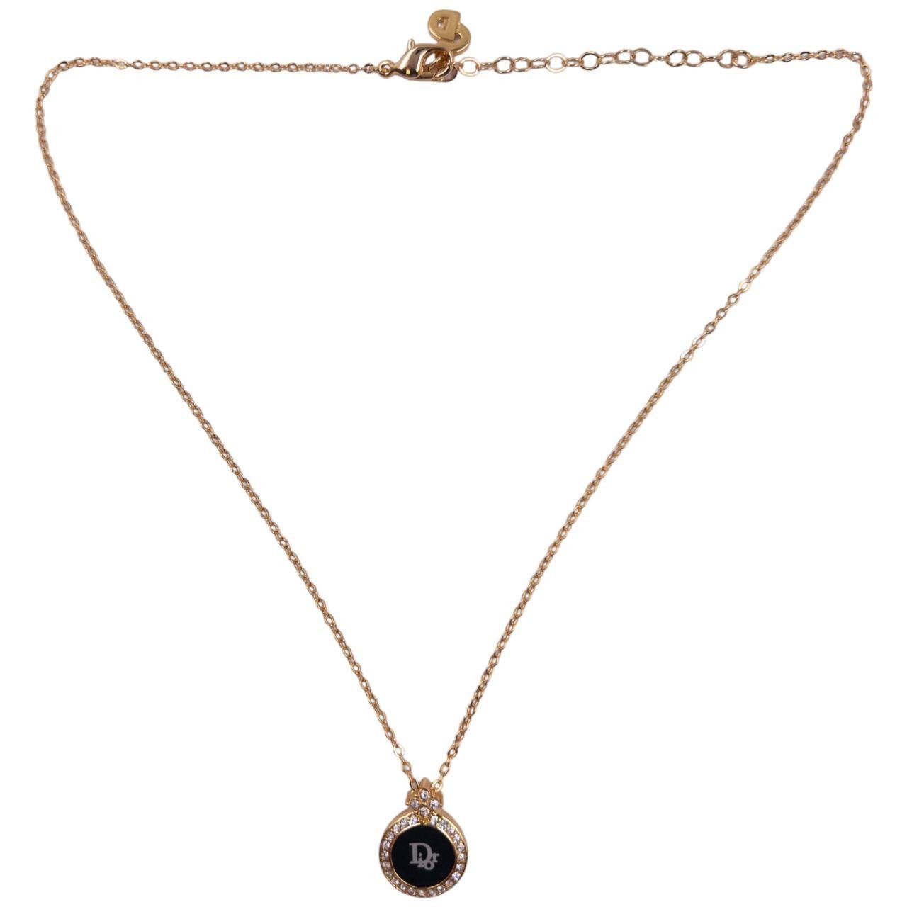 Dior Vintage Dior Pendant Necklace Size ONE SIZE - 4 Thumbnail