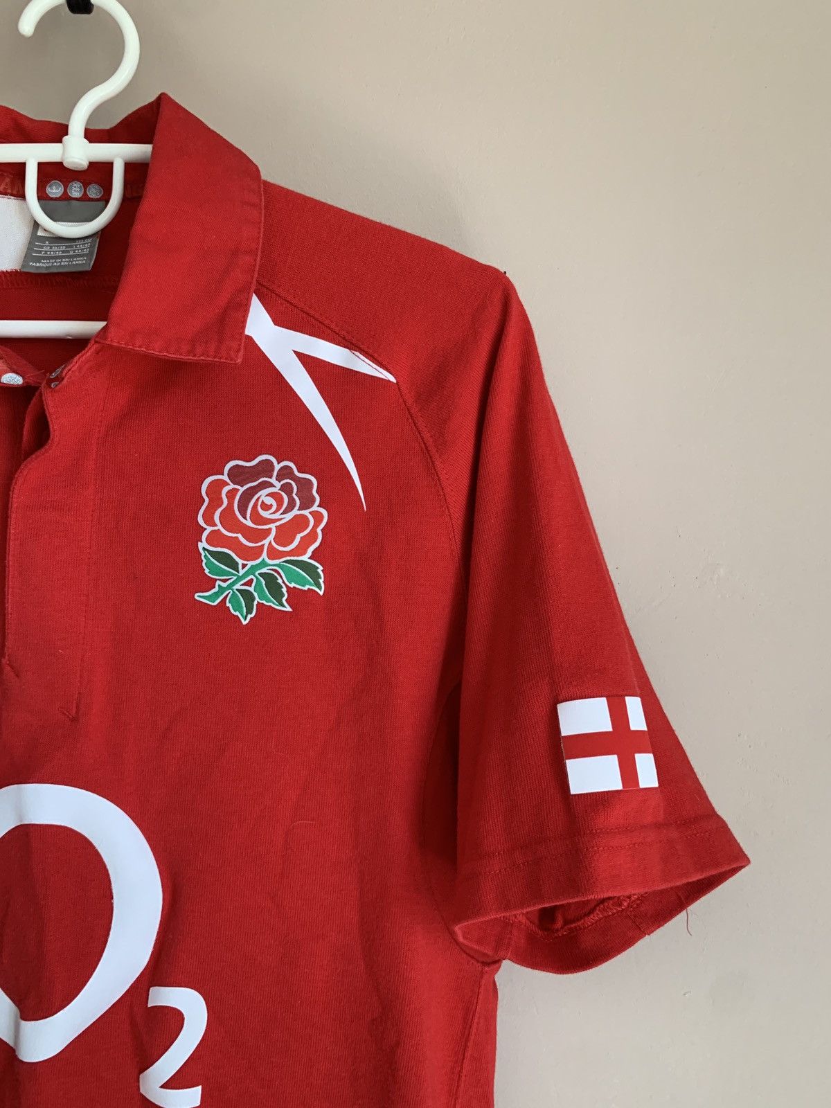 Vintage England Home Vintage Rugby Union Shirt Nike Jersey Size S Size US S / EU 44-46 / 1 - 4 Thumbnail